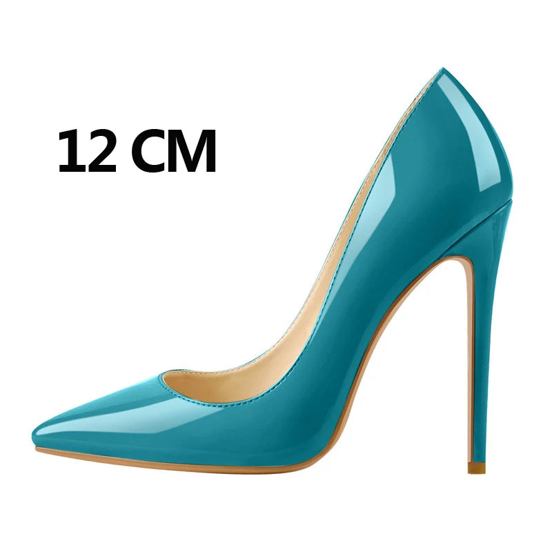 Funki Findz | Shoes | Women's Stylish Patent Leather Stilettos