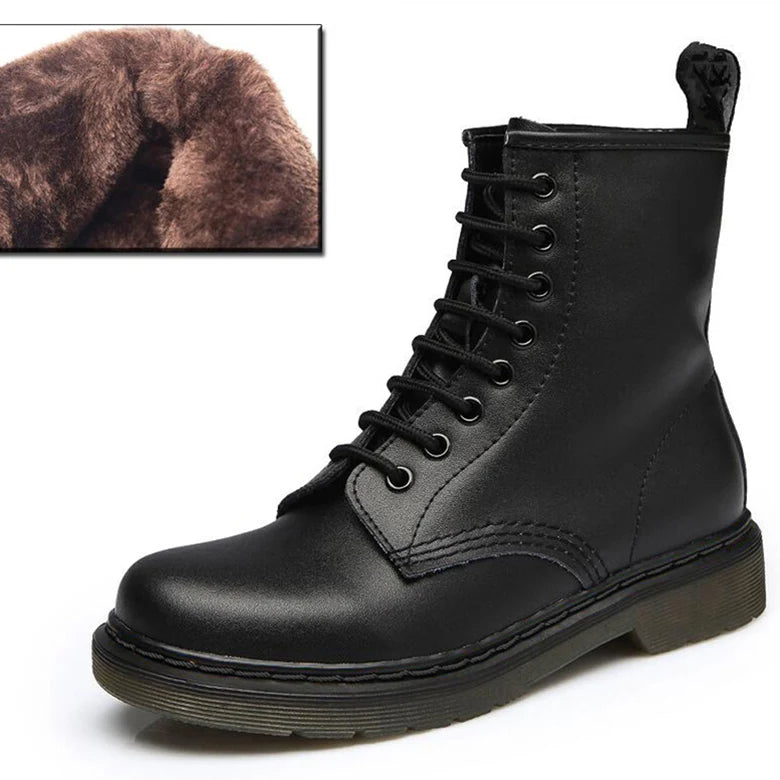 Funki Findz | Boots | Unisex Genuine Leather Lace Up Ankle Boot