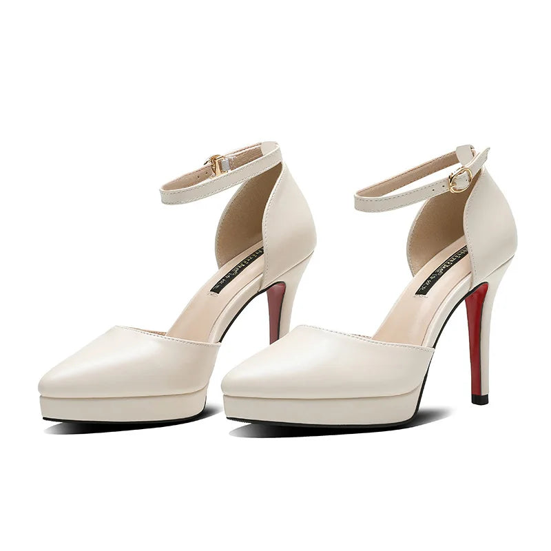 Funki Findz | Shoes | Women's Buckle Strap Formal Dress Shoes