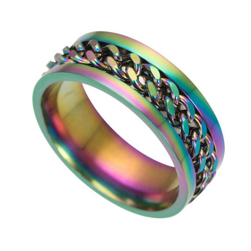Funki Findz | Rings | Men's Moveable Ring | Stainless Steel Ring