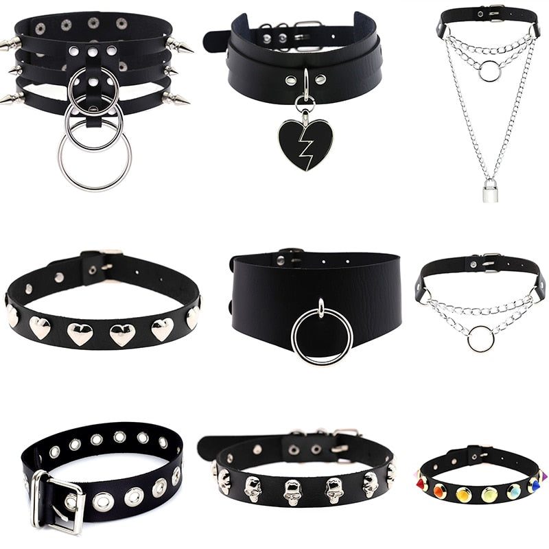 Funki Findz | Necklaces | Women's Gothic Punk Choker Necklace