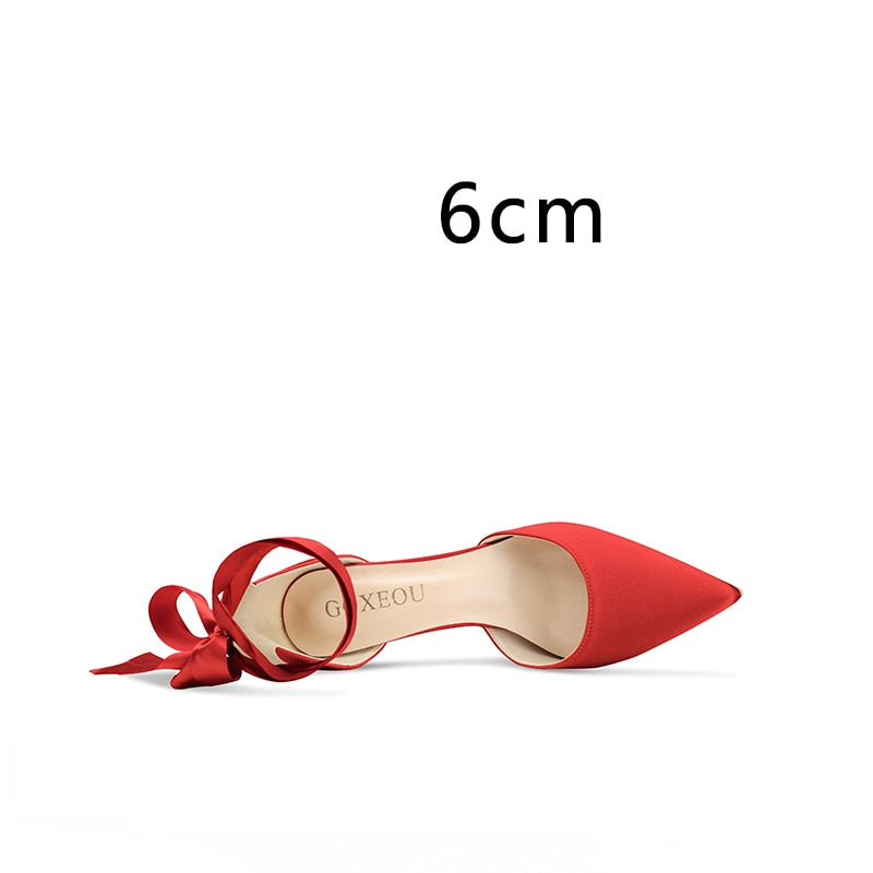 Funki Findz | Shoes | Women's Luxury Satin Bow Tie Stilettos