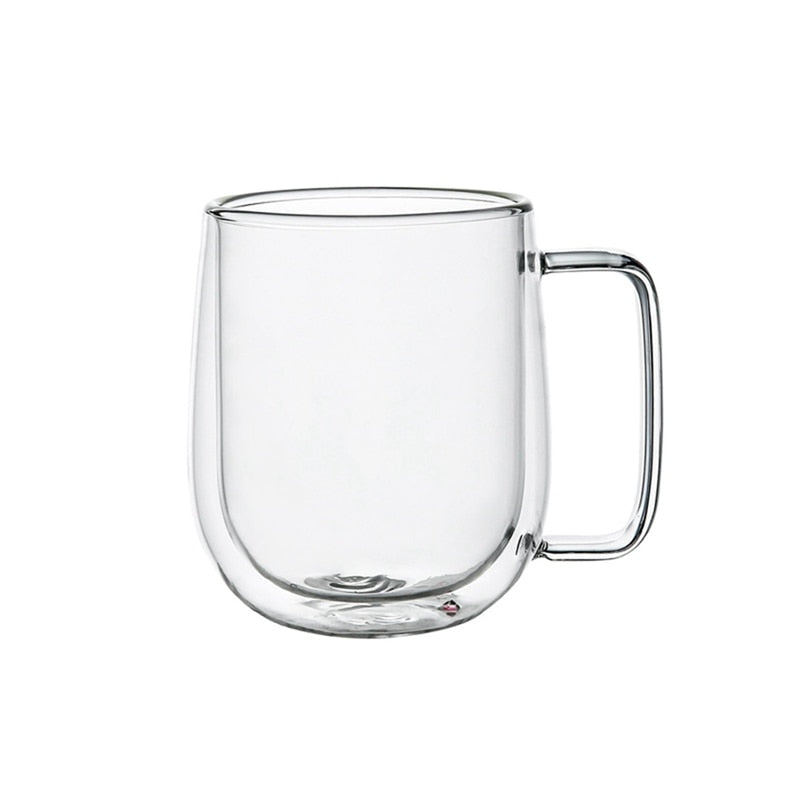 Funki Findz | Mugs | Double Wall Glass Mug | Coffee Cup