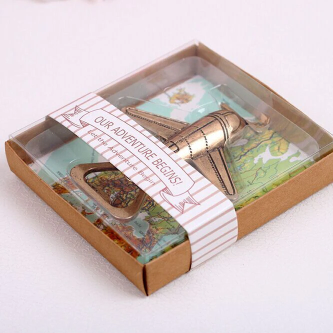 Funki Findz | Bottle Openers | Airplane Wedding Favor Opener