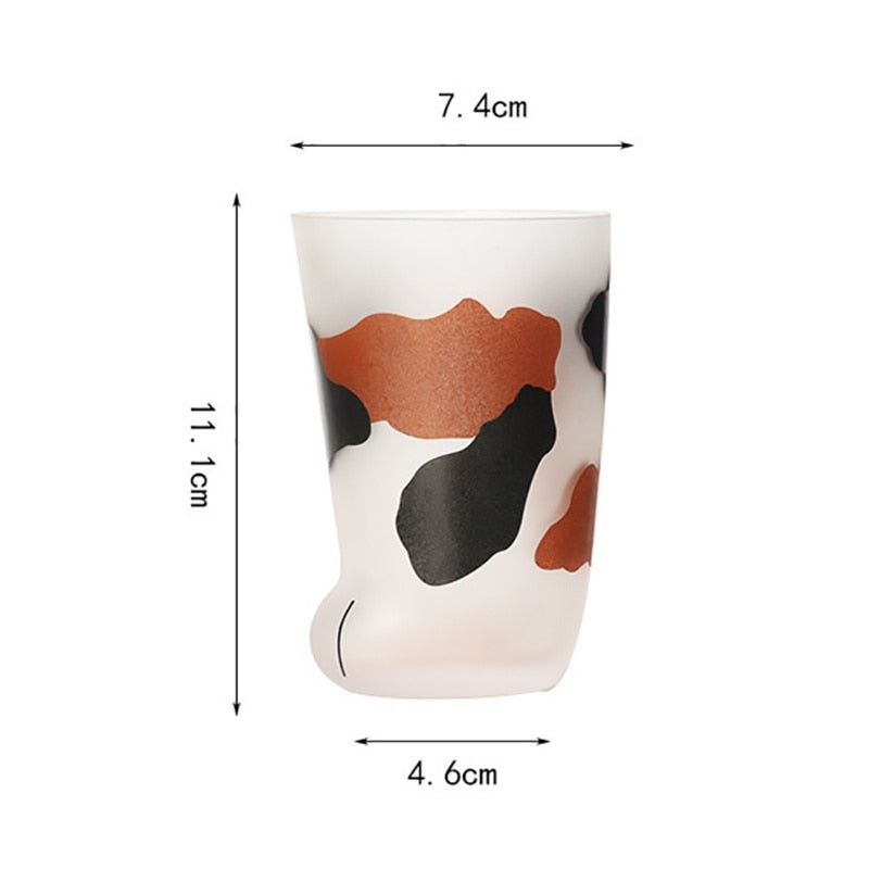 Funki Findz | Glasses | Cute Cat Paw Glass Coffee Cup Sets