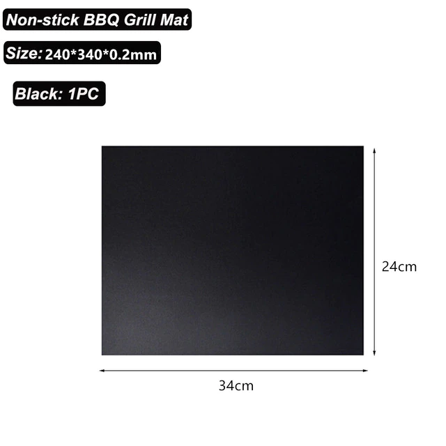 Funki Findz | Grill Mats | Non-stick Reusable BBQ Grill Mats