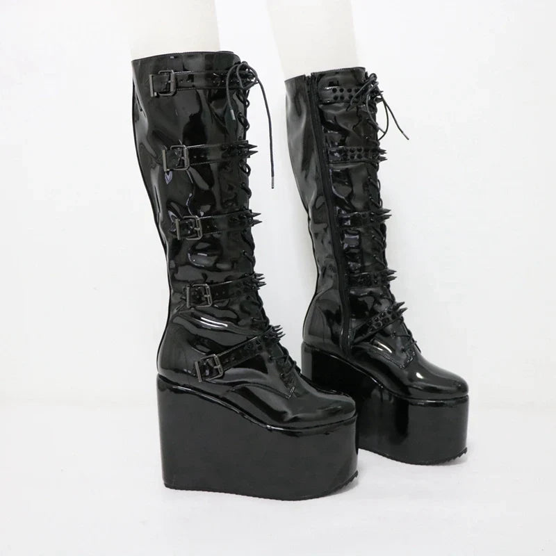 Funki Findz | Boots | Women's Super High Custom Platform Boot