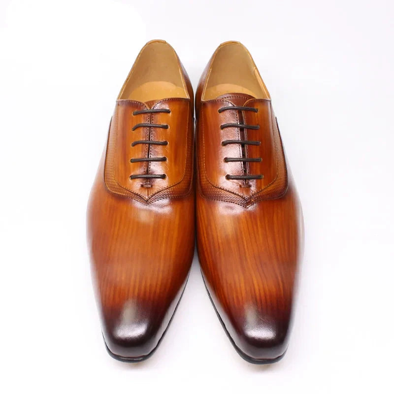 Funki Findz | Shoes | Men's Luxury Oxford Genuine Leather Shoe