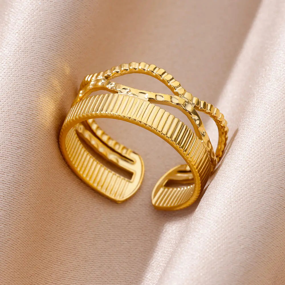 Funki Findz | Rings | Women's Fashion 18K Gold Plated Rings