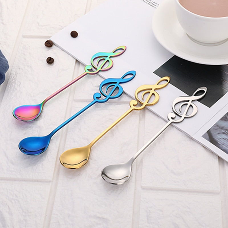 Funki Findz | Spoons | Musical Note Coffee Spoons | 1/3/5/10 Pcs