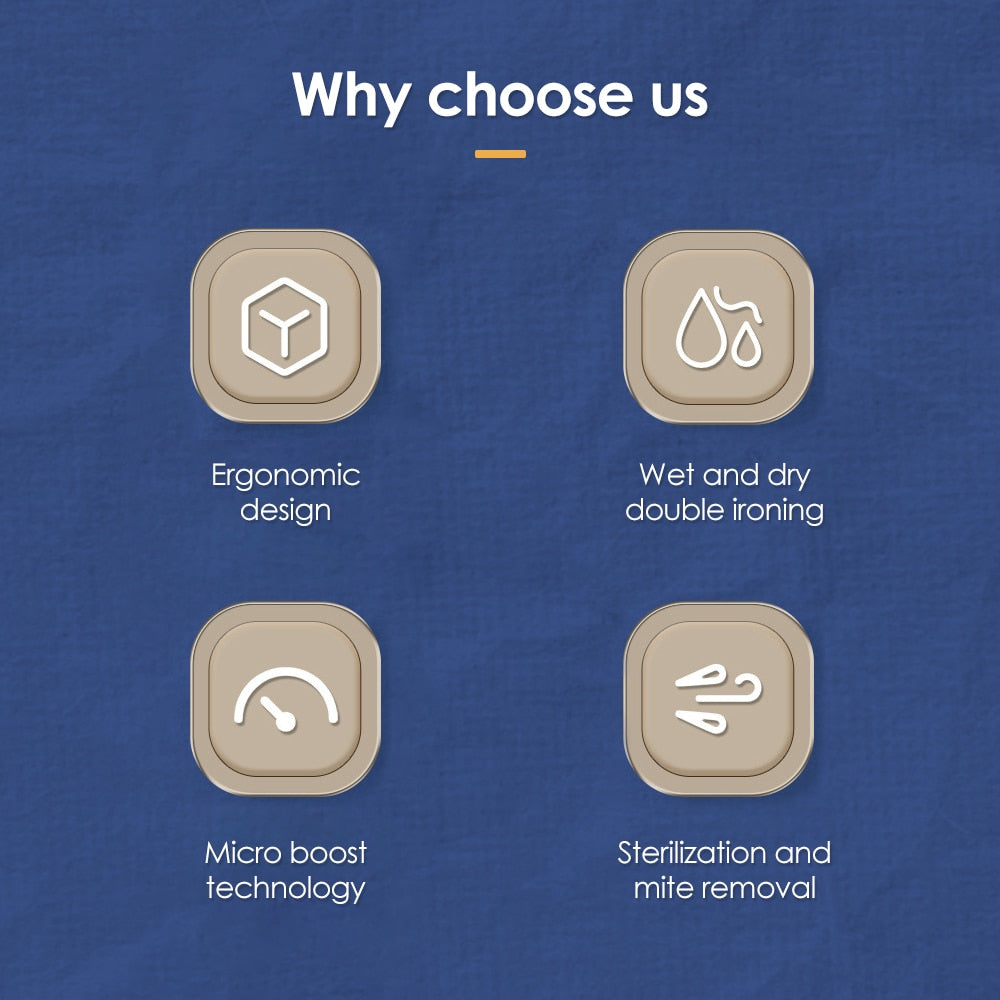 Funki Findz | Irons | Vertical Steam Iron for Clothes | Mini Travel