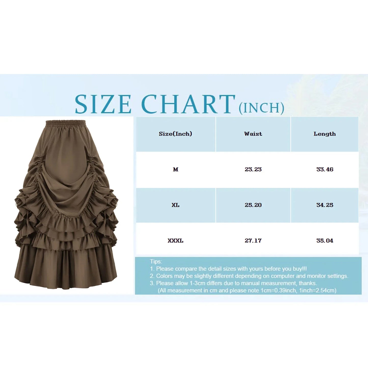 Funki Findz | Skirts | Women's Gothic Victorian Steampunk Skirt