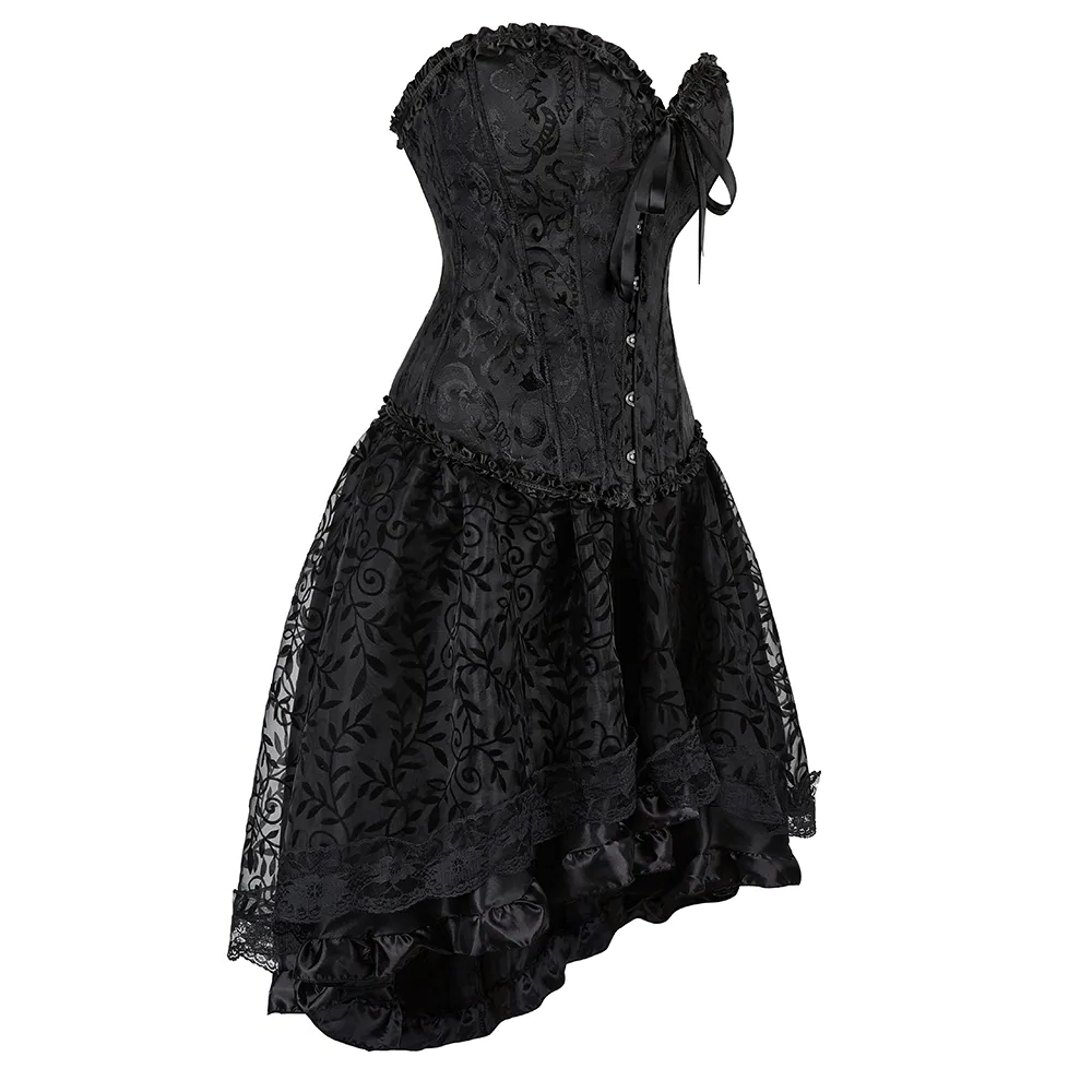 Funki Findz | Dresses | Women's Punki Gothic Corset Skirt Set