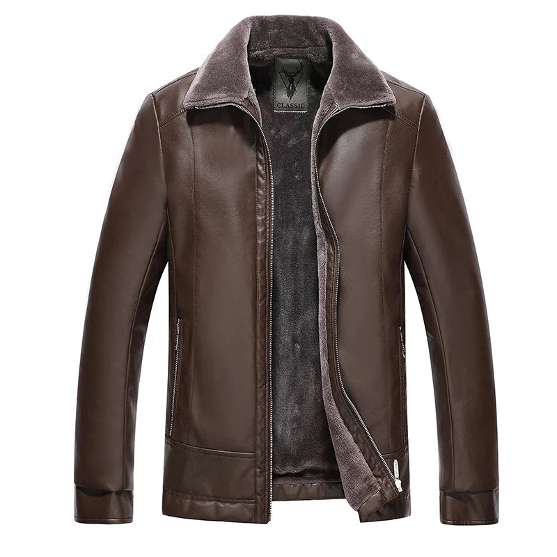 Funki Findz | Jackets | Men's Leather Fleece Motorcycle Jackets