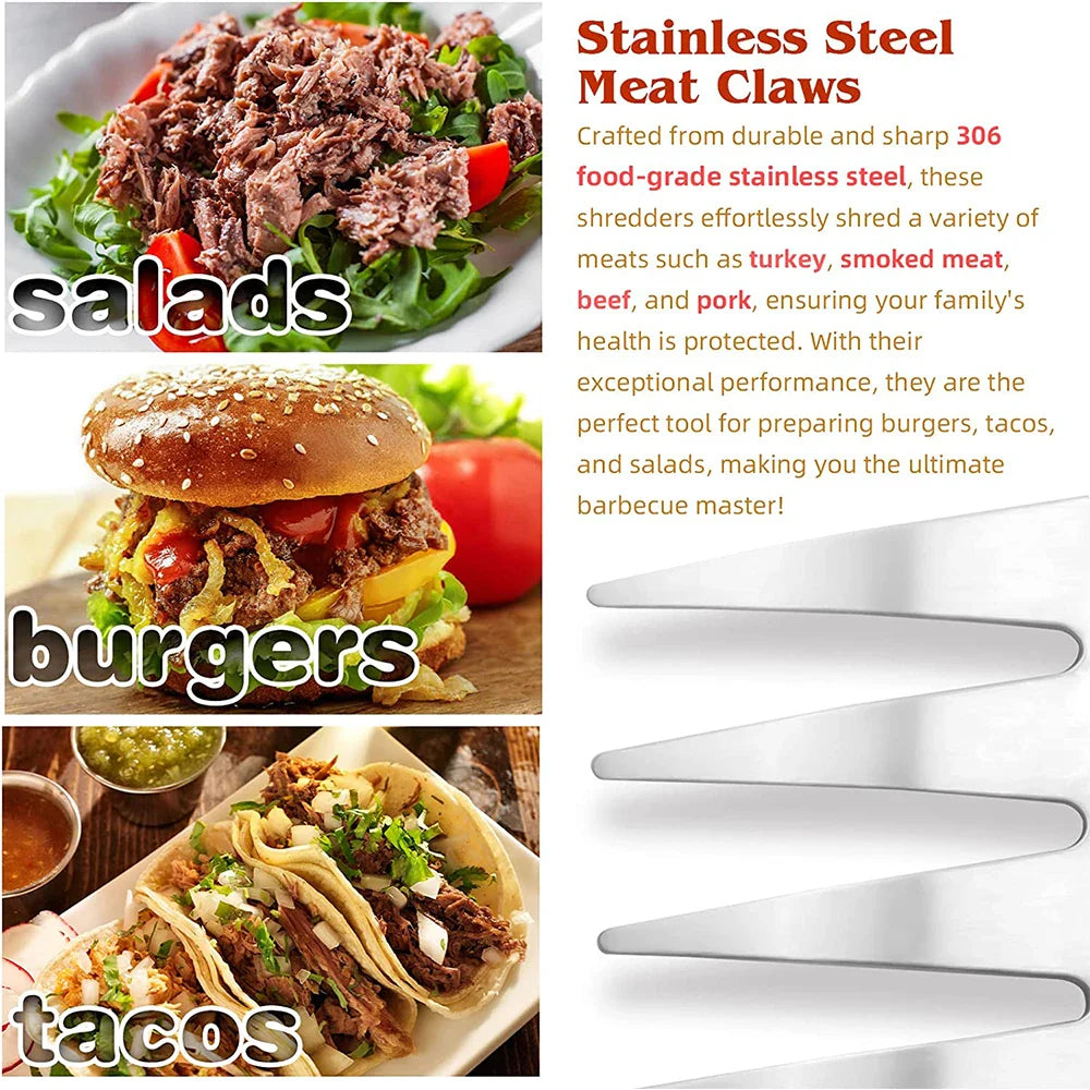 Funki Findz | Meat Claws | BBQ Pulled Meat Shredding Paws