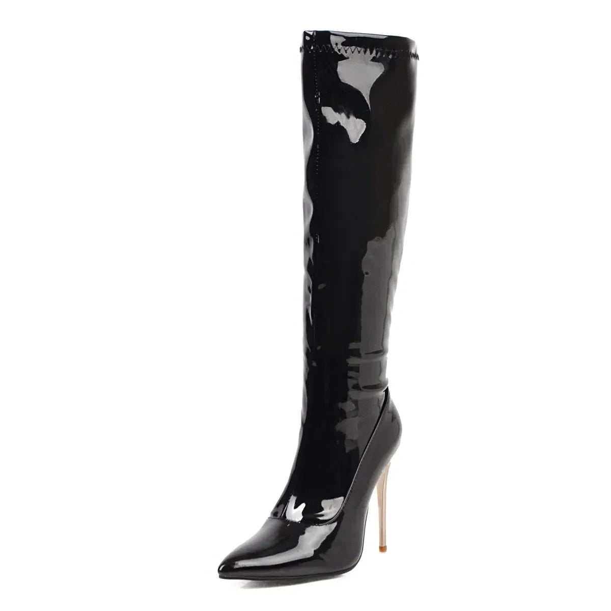 Funki Findz | Boots | Women's Sexy High Zipper Stiletto Boots