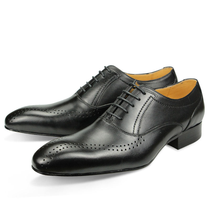Funki Findz | Shoes | Men's Genuine Leather Brogue Shoes