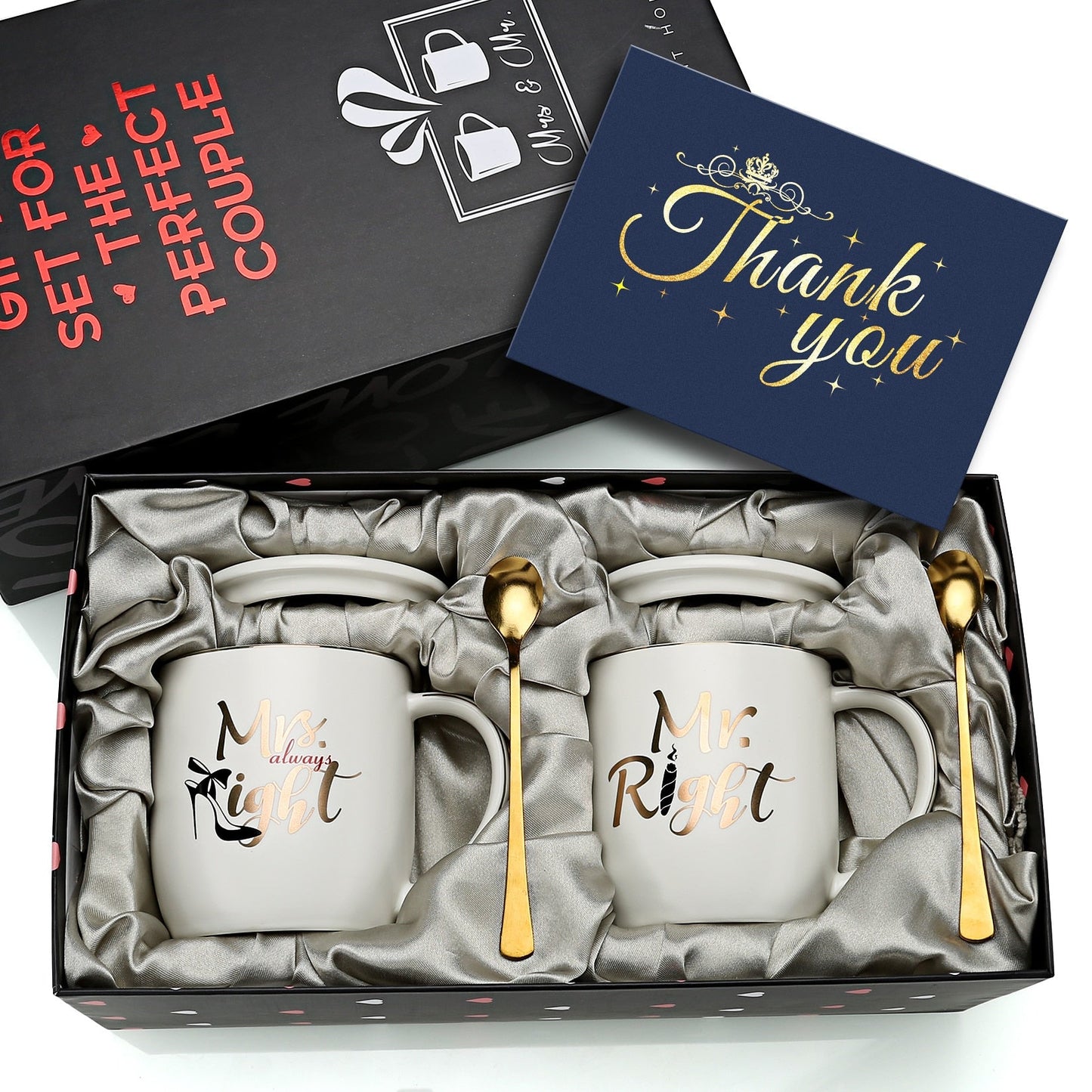 Funki Findz | Mugs | Mr and Mrs Coffee Mugs Bridal Gift-Set