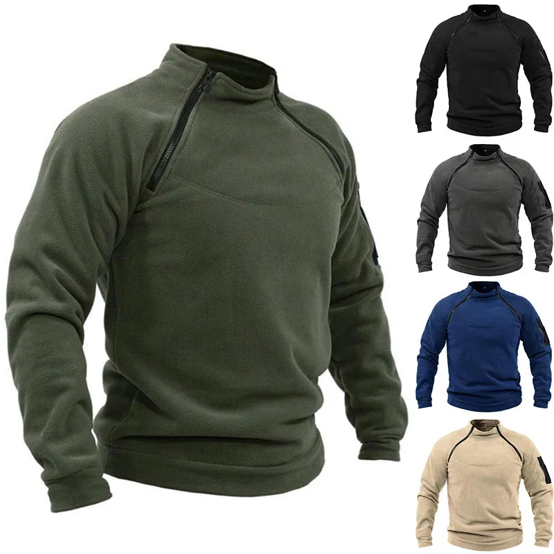 Funki Findz | Sweaters | Men's Stand Collar Mock Neck Pullovers