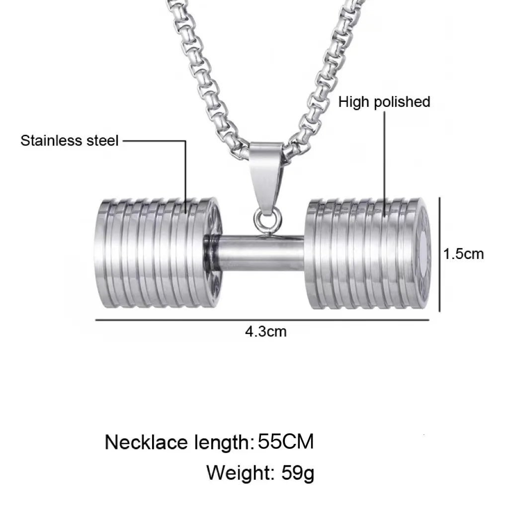 Funki Findz | Necklaces | Men's Boxing Glove Barbell Pendants