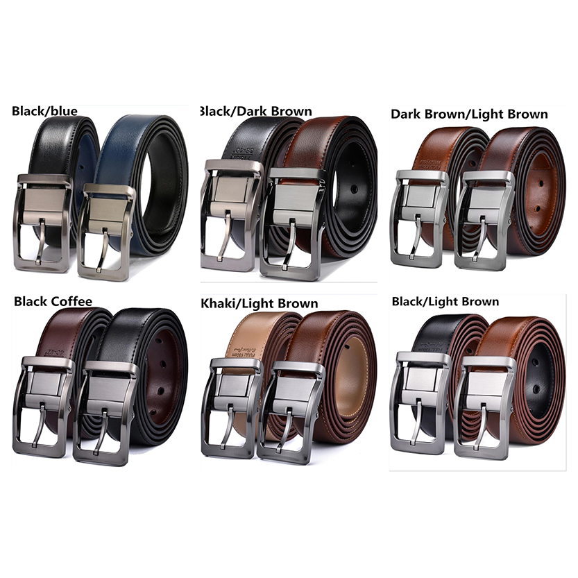 Funki Findz | Belts | Men's Leather Reversible Belt | Rotatable