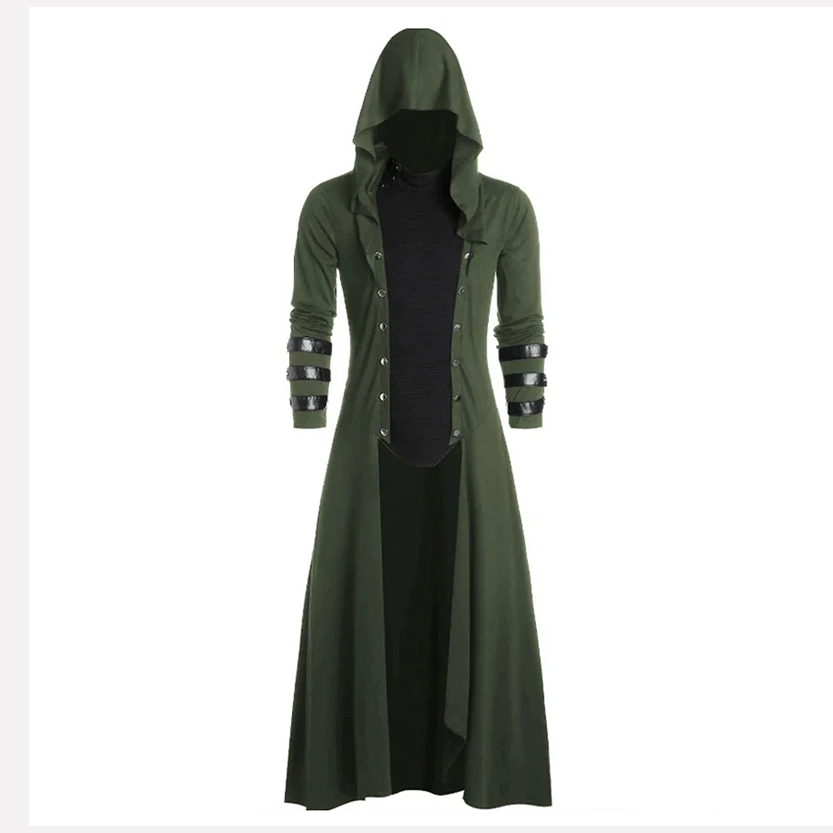 Funki Findz | Jackets | Women's Men Hooded Long Gothic Coat