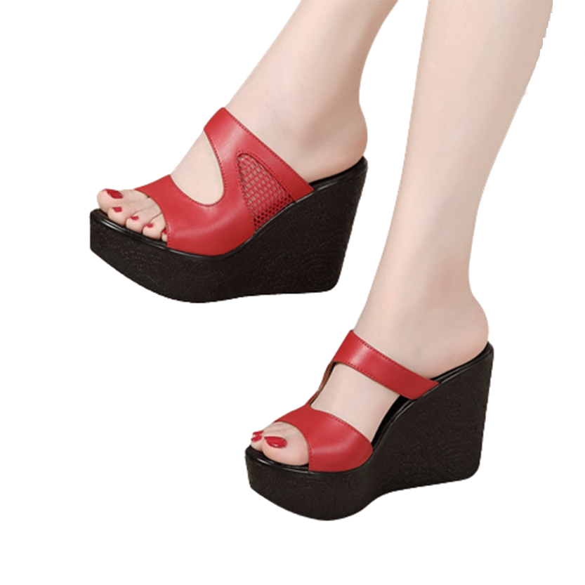 Funki Findz | Shoes | Women's Platform Wedge Mesh Sandals