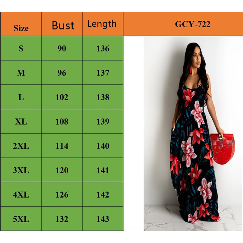 Funki Findz | Dresses | Women's Long Floral Summer Dresses