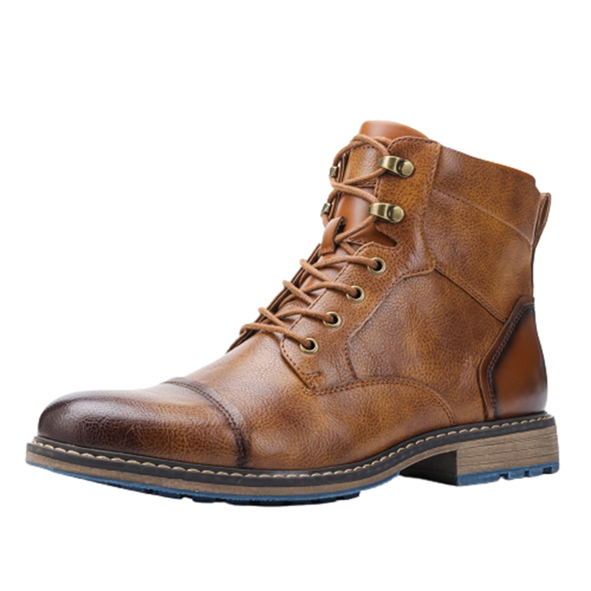 Funki Findz | Boots | Men's Leather Dress Boot | Retro Ankle Boot