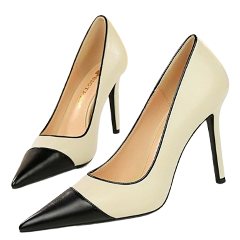 Funki Findz | Shoes | Women's Leather Pointed Toe High Heels