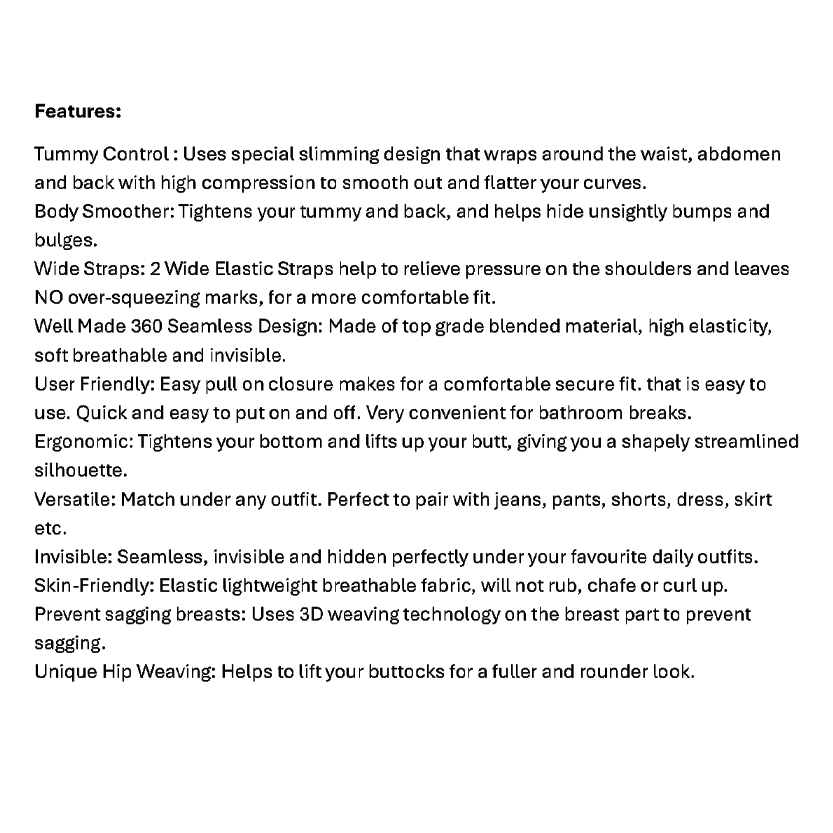 Funki Findz | Shapewear | Women's Bodysuit Shaper Shapewear