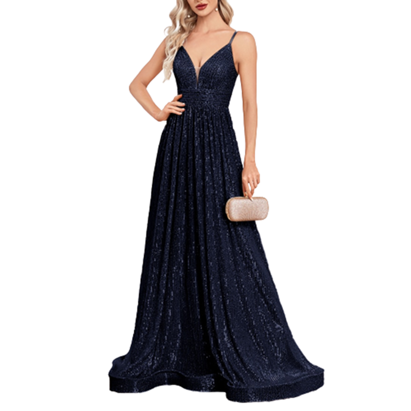 Funki Findz | Dresses | Women's Luxury Strappy Evening Dress