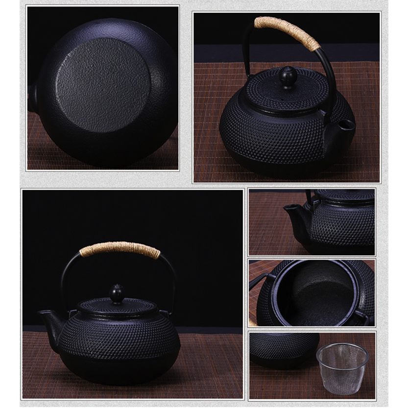 Funki Findz | Teapots | Japanese Style Cast Iron Teapot + Infuser 900ml