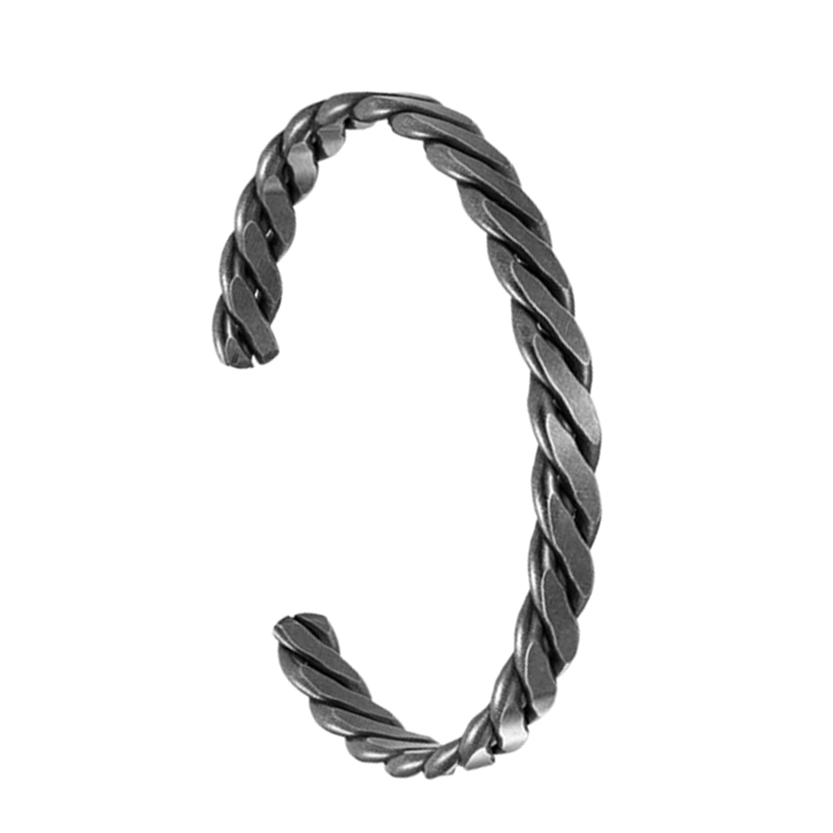 Funki Findz | Bracelets | Men's Women's Nordic Black Twist Band