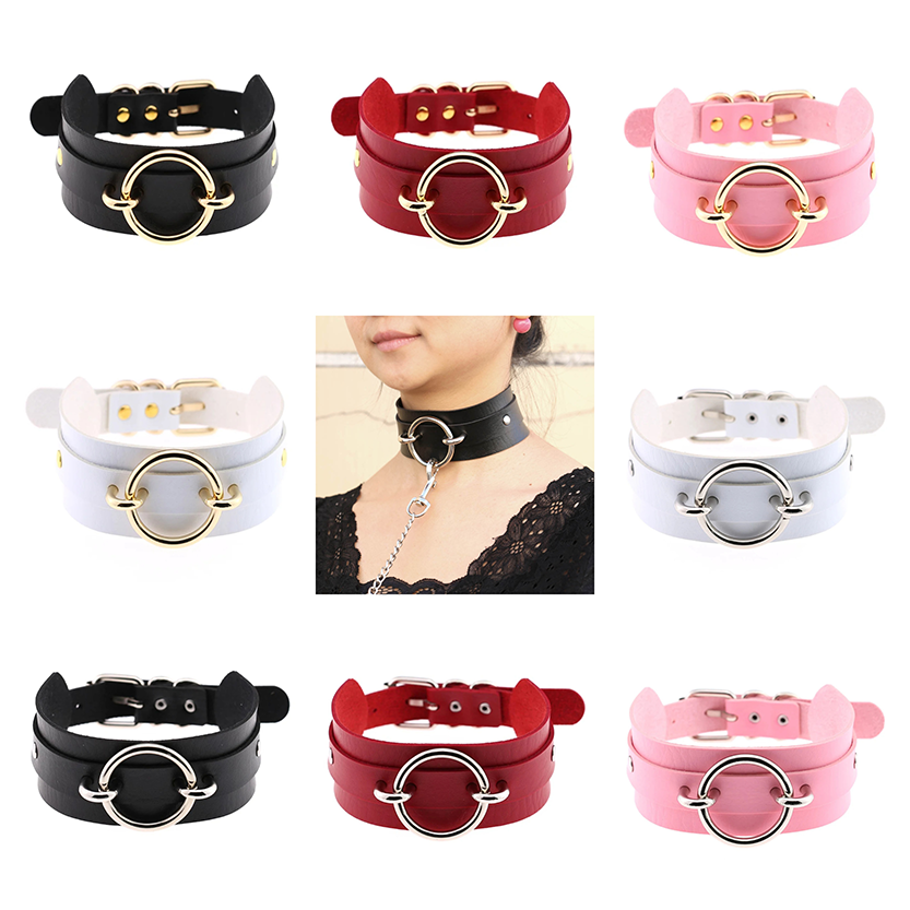 Funki Findz | Necklaces | Women's Gothic O Ring Choker Collar
