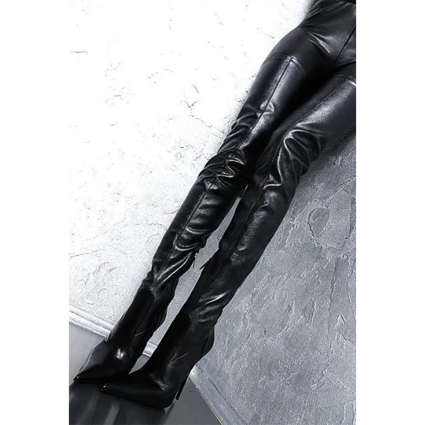 Funki Findz | Boots | Women's Luxury Thigh High Stiletto Boots