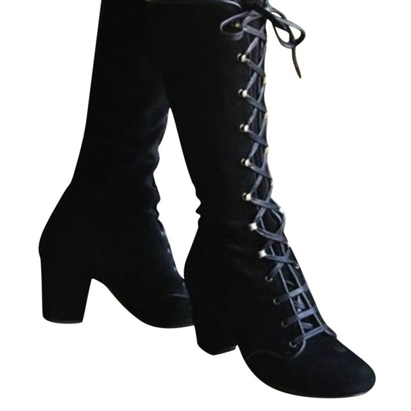 Funki Findz | Boots | Women's Vintage Retro Lace Up Boots