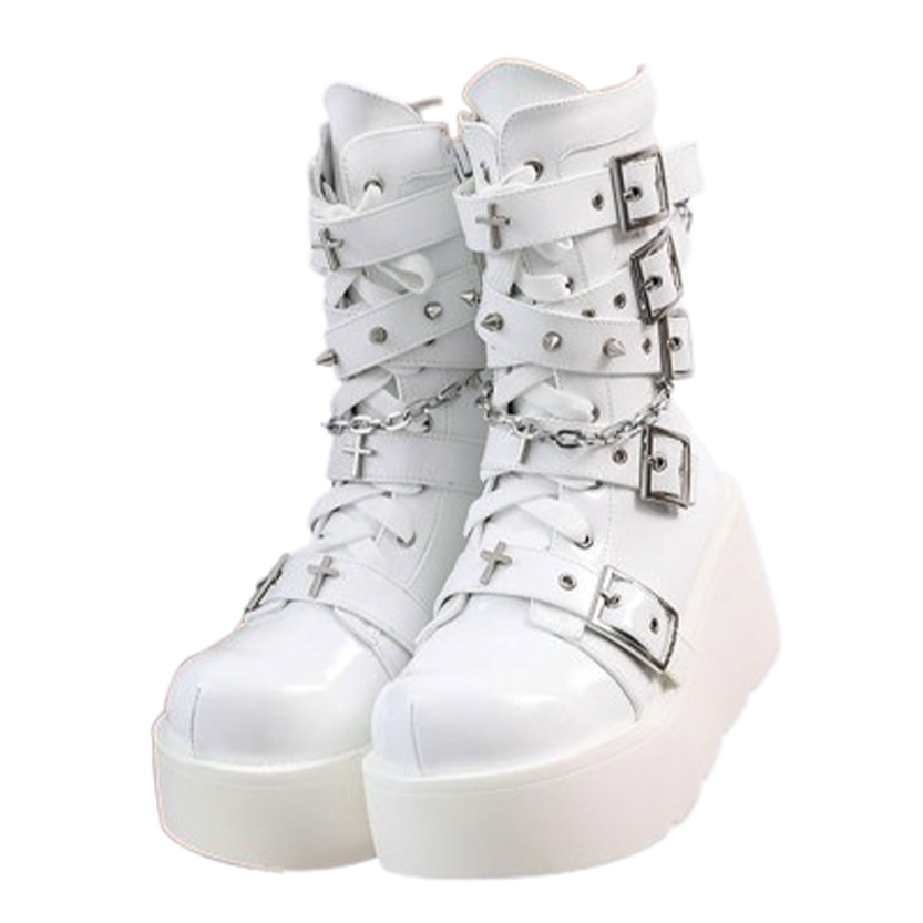 Funki Findz | Boots | Women's New Gothic Style Platform Boots