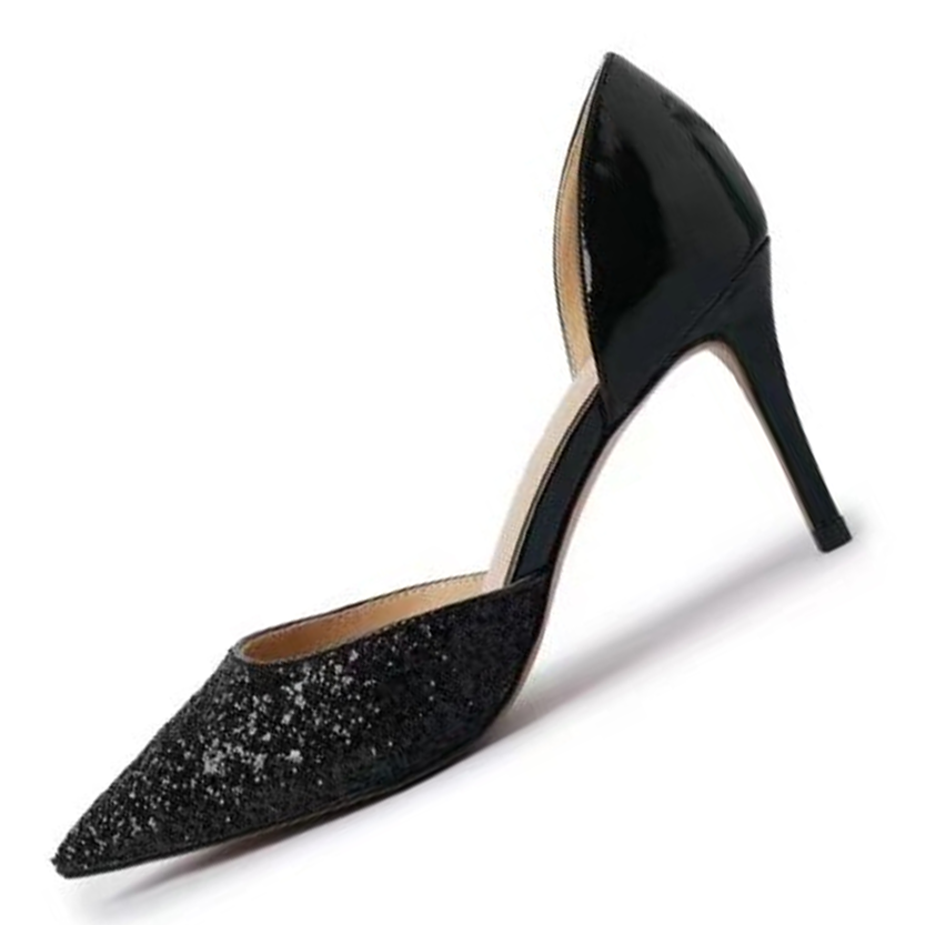 Funki Findz | Shoes | Women's Leather Sequin Glitter Bridal Shoe