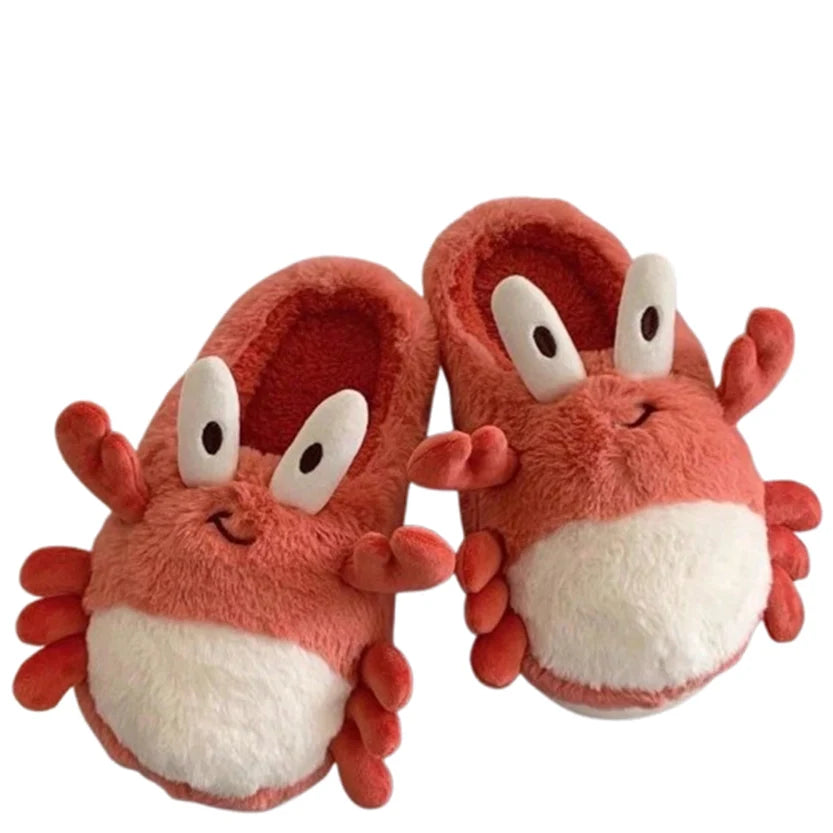 Funki Findz | Shoes | Women's Cute Crab Winter Soft Slippers