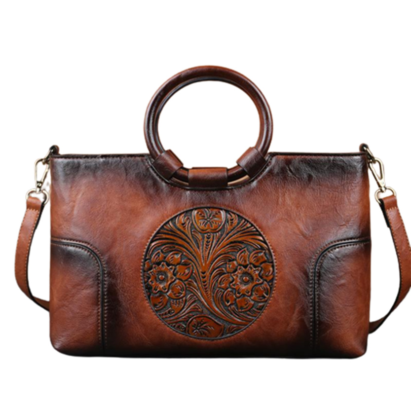 Funki Findz | Bags | Handbags | Women's Embossed Retro Bags