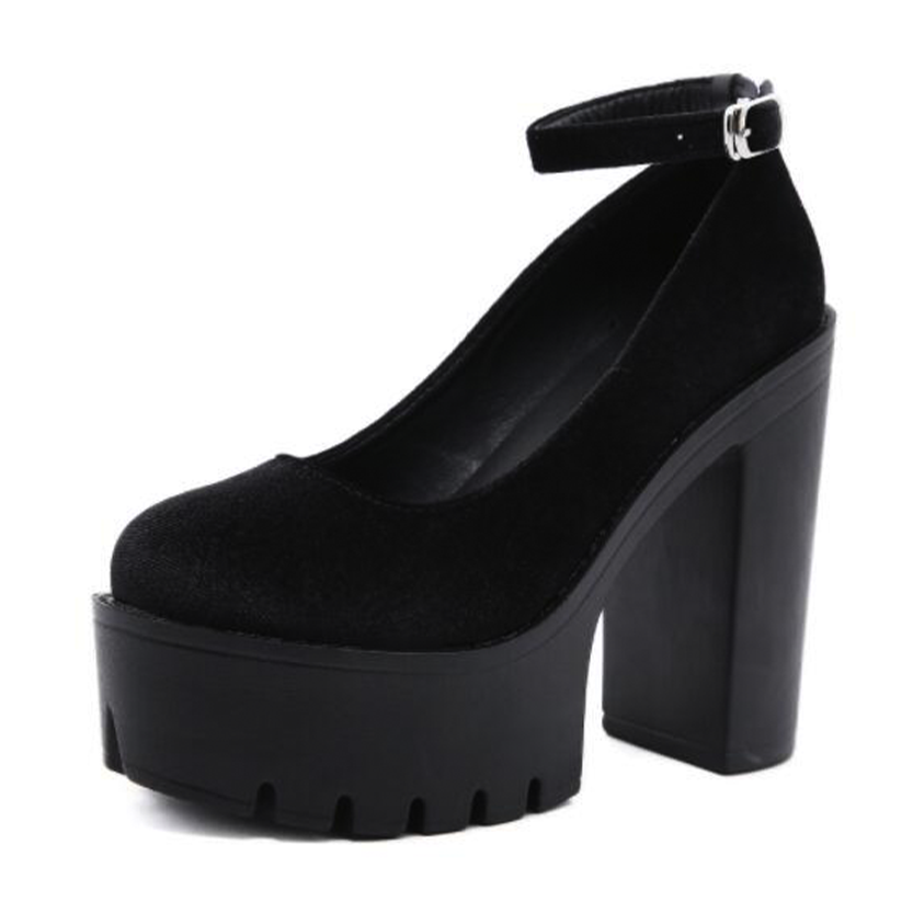 Funki Findz | Shoes | Women's High Platform Buckle Strap Shoes