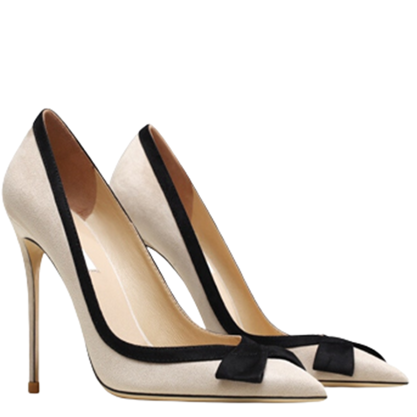 Funki Findz | Shoes | Women's Luxury Leather Bow Knot Stilettos