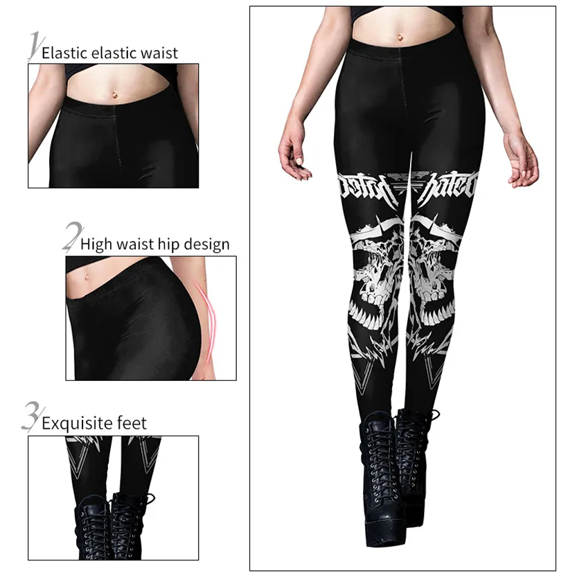 Funki Findz | Pants | Women's Dark Grunge Gothic Punk Legging