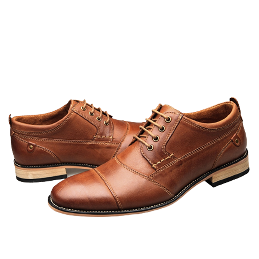 Funki Findz | Shoes | Men's Genuine Leather Derby Dress Shoes