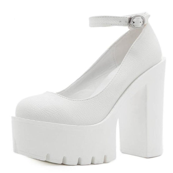 Funki Findz | Shoes | Women's Classic Mary Jane Platform Heels