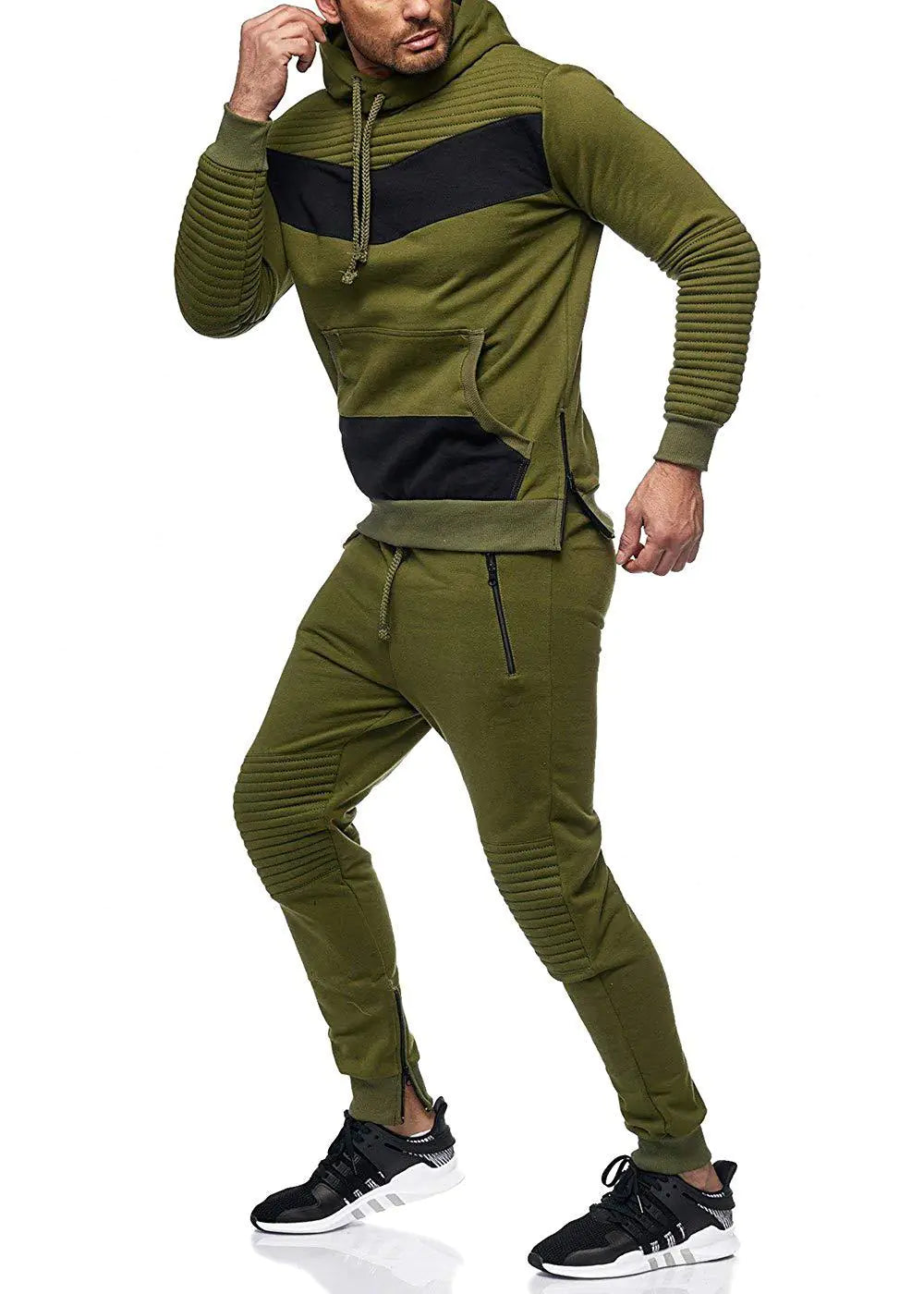 Funki Findz | Activewear | Men's Hooded Sporty Track Suit Set