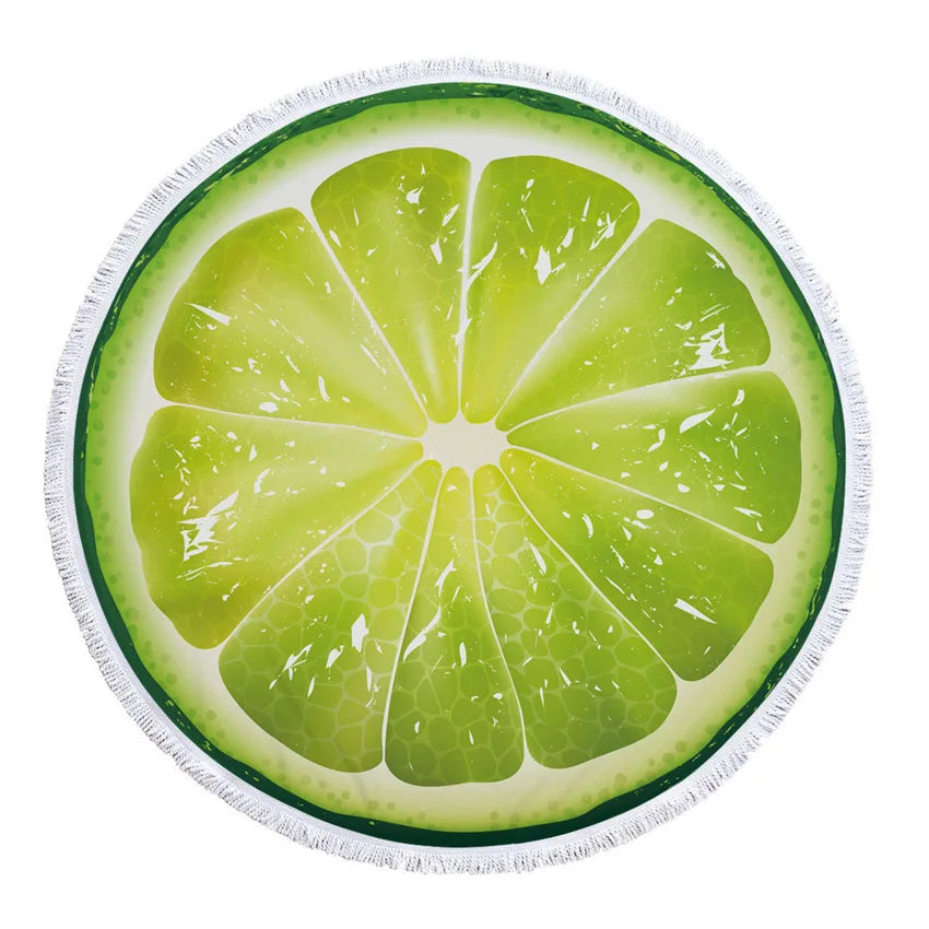 Funki Findz | Beach Mats | Fruit Printed Beach Mat Towel Throw