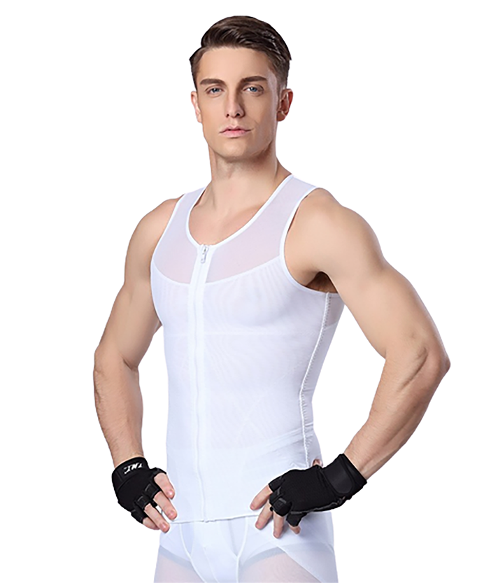 Funki Findz | Shapewear | Men's Chest Waist Compression Vest