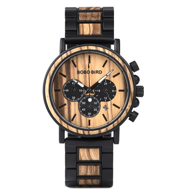 Funki Findz | Watches | Men's Luxury Wood Watch | Gift Box Set